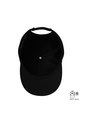 Gorra Beisbolera Tolon Con Filtro UV Negra de Totto