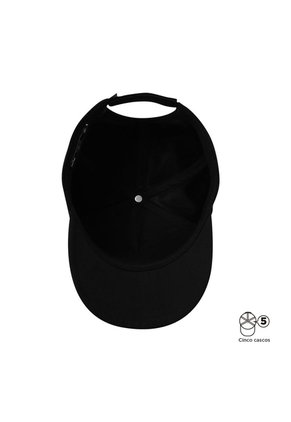 Gorra Beisbolera Tolon Con Filtro UV Negra