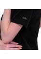 Camiseta Para Mujer Unicolor Viny Manga Corta Negra de Totto