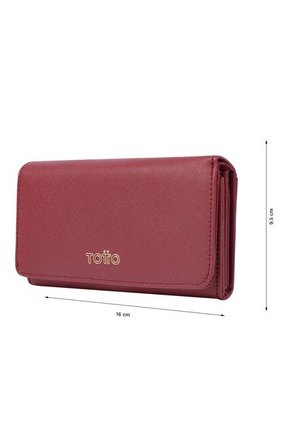 Billetera Donata En Pu Leather Con Rfid Blocker