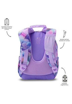 Morral Juvenil Tempera Pequeño Morado