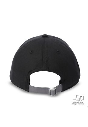 Gorra Beisbolera Forsitia 2.0 Con Filtro UV Color Negra/Gris/
