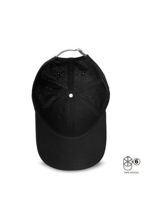 Gorra Beisbolera Forsitia 2.0 Con Filtro UV Color Negra/Gris/