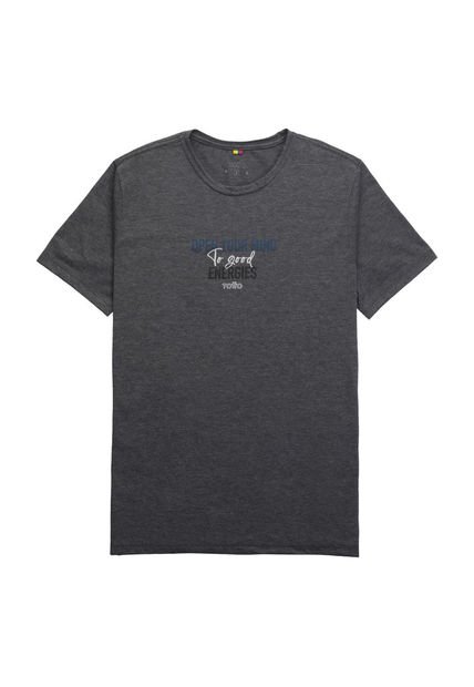 Camiseta Para Hombre Atena Gris