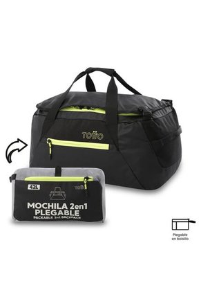 Tula De Viaje 2 En 1 Rever 42 Grande Negra