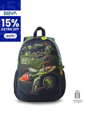 Morral Para Niño Explorer Ship Grande Verde Totto