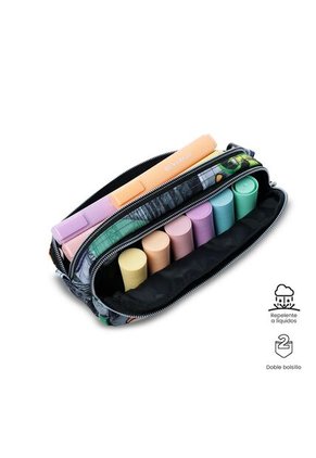 Cartuchera Multiuso Sobre Pequeña Negra Hombre