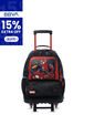 Maleta Para Niño Con Ruedas Spiderman Hero Grande Negro de Totto