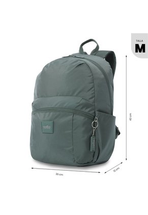 Morral Universitario Trik 2.0 Porta PC 14" Verde Hombre