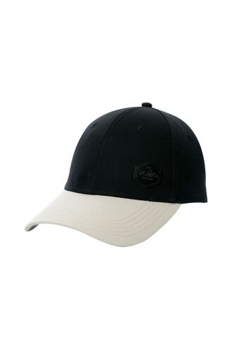 Gorra Beisbolera Melky Con Filtro UV Negra/Gris Totto