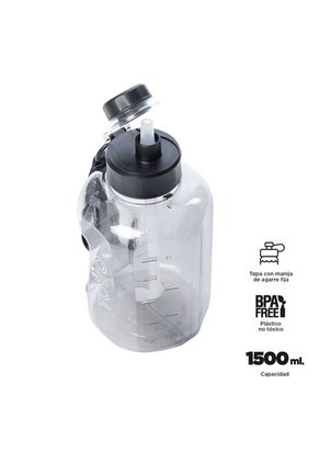 Botilito Plástico Home 1500 Ml Negro