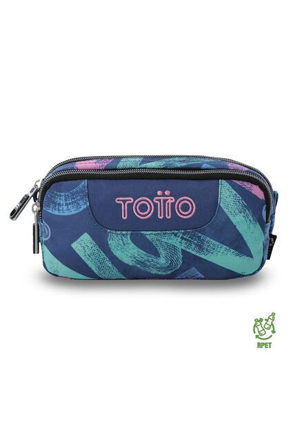 Cartuchera Multiuso Sobre Pequeña Azul Mujer