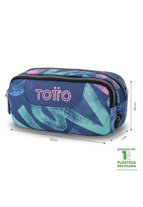 Cartuchera Multiuso Sobre Pequeña Azul Mujer