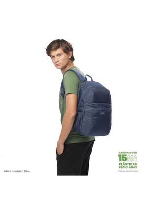 Morral Universitario Porta PC 15.4" Trik Grande Azul Unisex