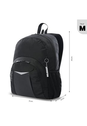 Morral Universitario Teck 3.0 Porta PC 13" Negro Hombre