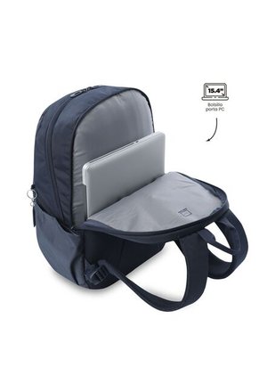 Morral Universitario Porta PC 15.4" Trik Grande Azul Unisex