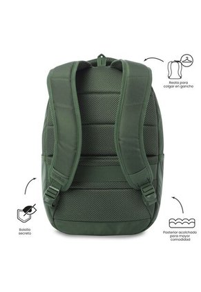 Morral Ejecutivo Porta PC 14" Codec L1 2.0 Verde Hombre