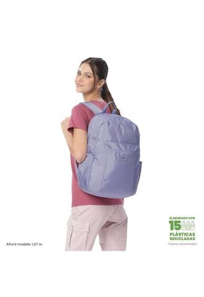 Morral Universitario Porta PC 15.4" Trik Grande Morado Mujer