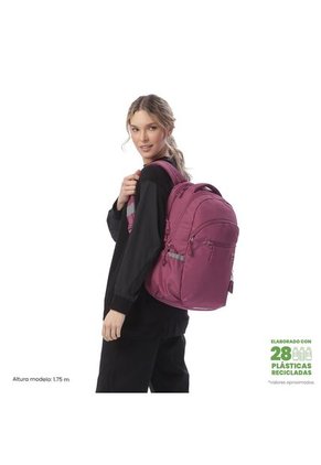 Morral Universitario Porta PC 15.4" Indo Rosado Rose Mujer