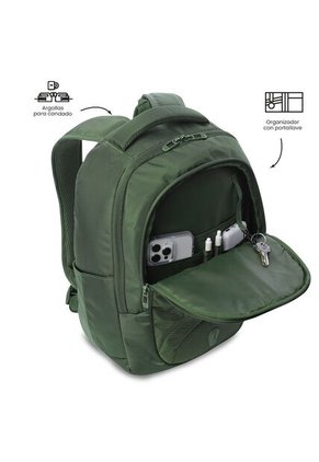 Morral Ejecutivo Porta PC 14" Codec L1 2.0 Verde Hombre