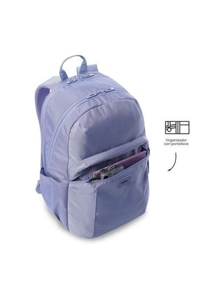 Morral Universitario Porta PC 15.4" Trik Grande Morado Mujer