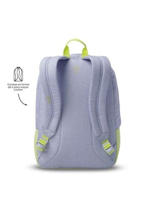 Morral Universitario Porta PC 16" Toluca 2.0 Morado Mujer