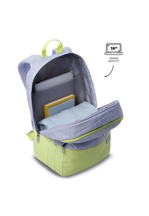 Morral Universitario Porta PC 16" Toluca 2.0 Morado Mujer