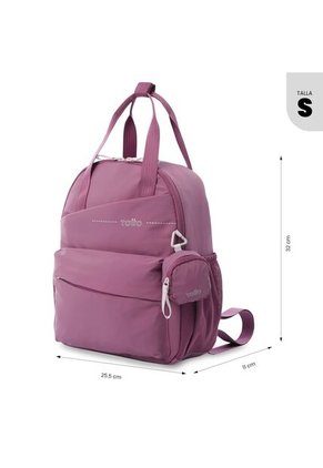 Morral Universitario Porta Tablet 10" Suzuka Rosado Rose Mujer
