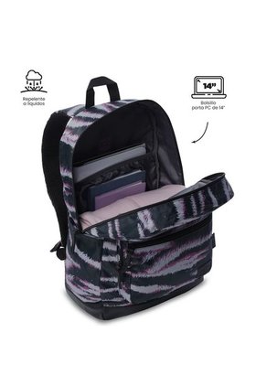 Morral Universitario Porta PC 14" Tocax Negro Mujer