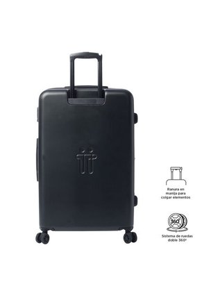 Maleta De Viaje Grande 360 Bazy+ L Negra