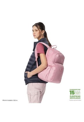 Morral Universitario Porta PC 15.4" Trik Grande Rosado Mujer