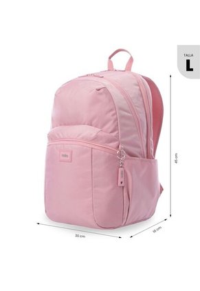 Morral Universitario Porta PC 15.4" Trik Grande Rosado Mujer