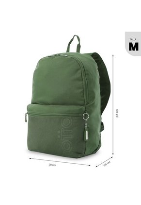 Morral Universitario Porta PC 13" Dragonar 2.0 Verde Hombre