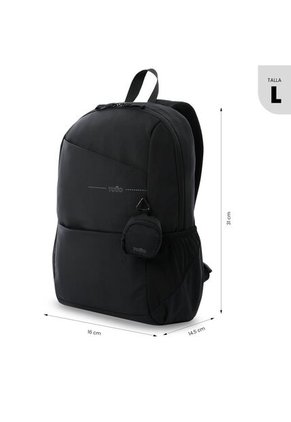 Morral Universitario Porta PC 16" Suzuka Negro Mujer