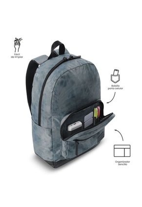 Morral Universitario Porta PC 14" Tocax Gris Hombre