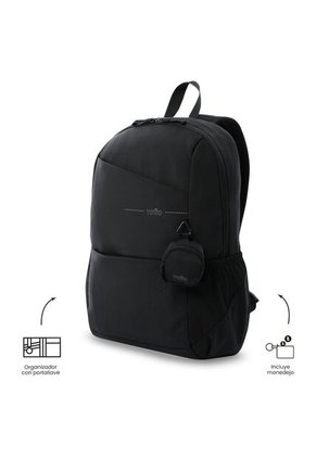 Morral Universitario Porta PC 16" Suzuka Negro Mujer