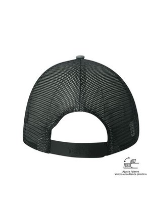Gorra Plana Canvas Color Gris