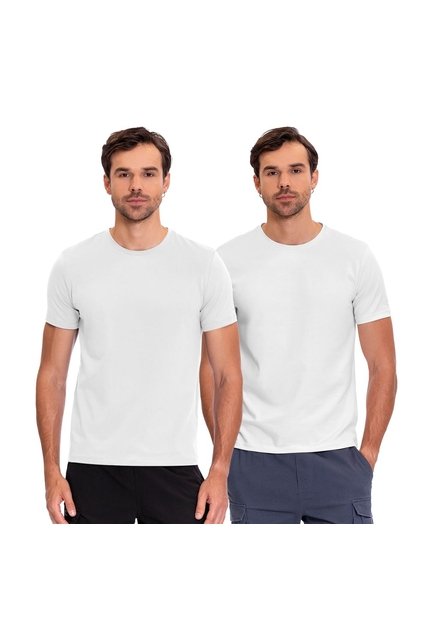Camiseta Para Hombre Pack X2 Manne Manga Corta