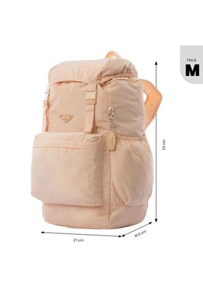 Mochila Plegable Liviana Collapse Grande Durazno