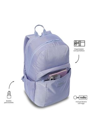 Morral Universitario Trik 2.0 Porta PC 15" Morado Mujer