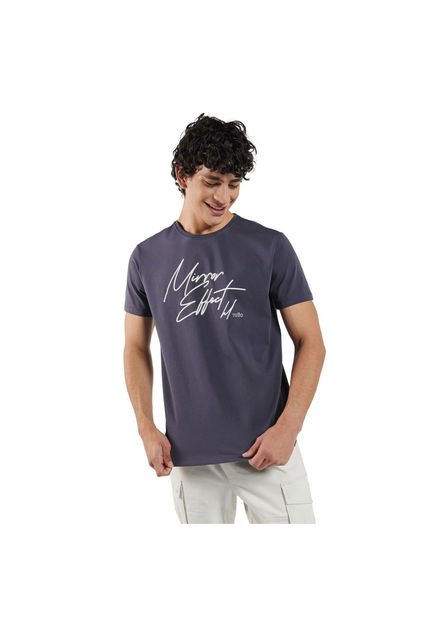 Camiseta Para Hombre Primen Gris