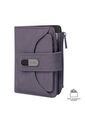 Billetera Dull S Con RFID Blocker Morada de Totto