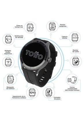 Reloj Inteligente R21 Smartwatch Color Negro