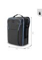 Morral De Viaje Pequeño Trama Negro de Totto
