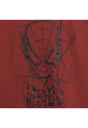 Camiseta Para Niño Spiderman Amazing Roja