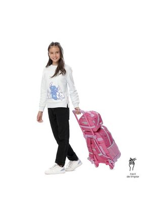 Lonchera Térmica Para Niña Magic Spark Mediano Rosada