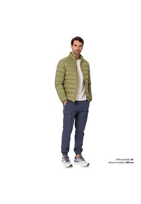 Chaqueta Acolchada Para Hombre Coloro Amarilla