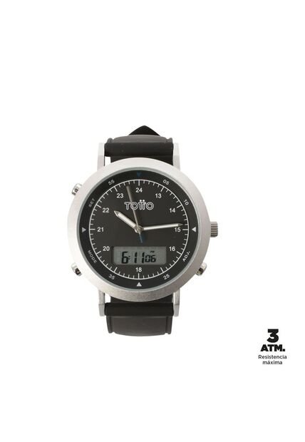 Reloj Análogo Digital Field Color Negro