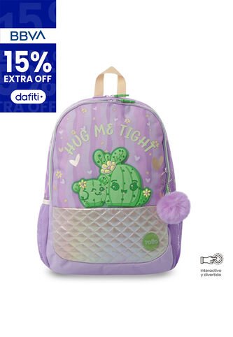 Morral Para Niña Kacty Grande Morado Totto