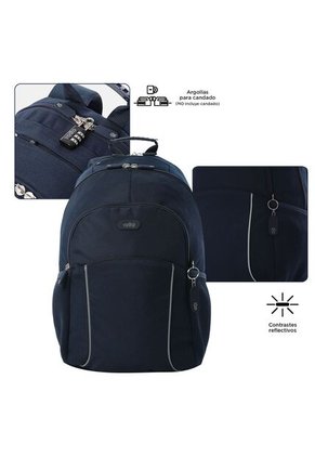 Morral Universitario Porta PC 15.4" Cambri 2.0 Azul Unisex